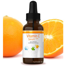 Natürliches Akne-Anti-Aging-Vitamin-C-Serum für das Gesicht mit Hyaluronsäure